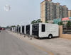 Model T 4.3M Street Fast Food Truck Mobile Bar Cart Ice Cream Coffee Hot Dog Cart Mobile Kitchen with Full Kitchen Equipment