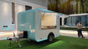 Horse Trailer Mobile Bar Street Fast Food Trailer Ice Cream Cart Candy Coffee Vintage Trailer Horse Food Trailer
