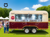 Food Trailer U-450 5M Commercial Food Van Mobile Pizza Fast Food Trucks Hot Dog Carts Mobile Coffee Food Truck