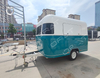 Orange Franchised Model S1 3.4M Catering Mobile Bar Grill Food Trailer Fully Equipped Ice Cream Coffee Food Truck for Sale