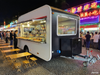 Model T 4.3M Street Fast Food Truck Mobile Bar Cart Ice Cream Coffee Hot Dog Cart Mobile Kitchen with Full Kitchen Equipment